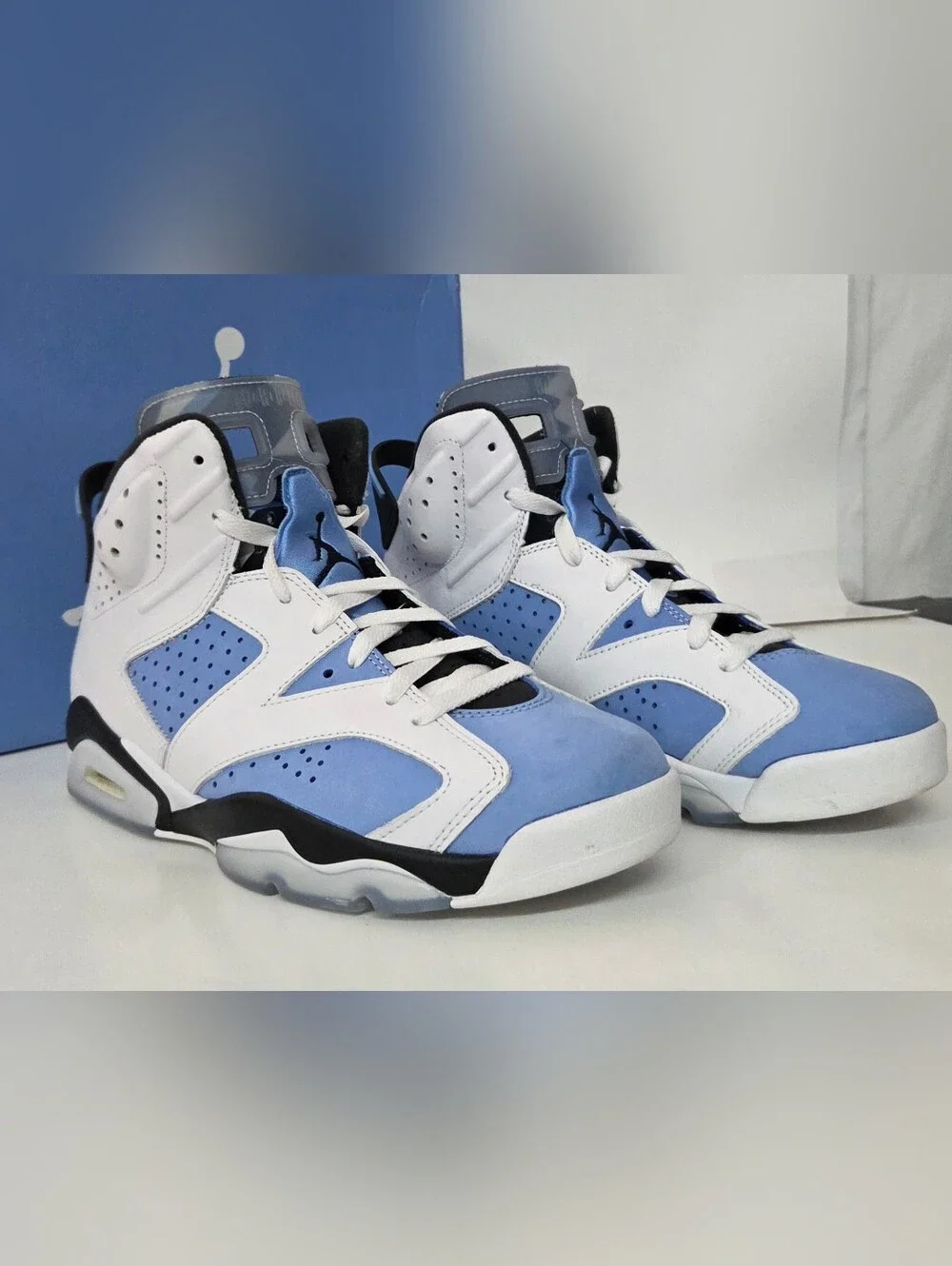 Air Jordan 6 “UNC” University/Blue/White CT8529-410 Sz 8.5 Womens 10